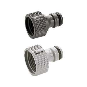 GARDENA Hahnanschluss mit 33,3 mm (G 1") Gewinde, zum Anschließen an einen Hahn - Bewässerung