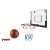 Basketball hoop with ball, wall mounted, 46x31 cm, 15 cm ball, Zhiyu Sport Toys Series