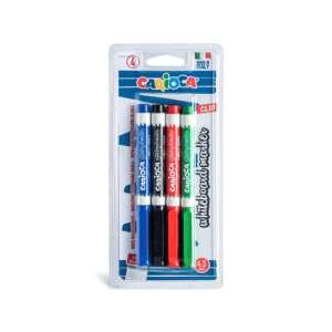 Carioca Whiteboard-Marker, 4er Pack, 4,5 mm Schrägschnitt, blau, schwarz, rot, grün - Marker