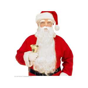 Weihnachtsmann Bart und Augenbrauen, langer weißer Bart und Augenbrauen für Weihnachtsmann Kostüm - Weihnachten