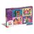 Puzzle Clementoni SuperColor - Disney Princess, 4 in 1, 12/16/20/24 piese 94394433