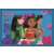 Piesa de puzzle Disney Princess Mulan, Moana și Jasmine, parte a unui set de puzzle 4 în 1