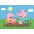 Familia Peppa Pig se joacă în baltă de noroi imagine puzzle