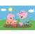 Peppa Pig Puzzle, 20 piese, Clementoni, Familia Peppa Pig se joacă în noroi