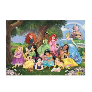 Puzzle Clementoni Disney Princess, 104 piese, finalizat - Puzzle 3D & Puzzle cu burete