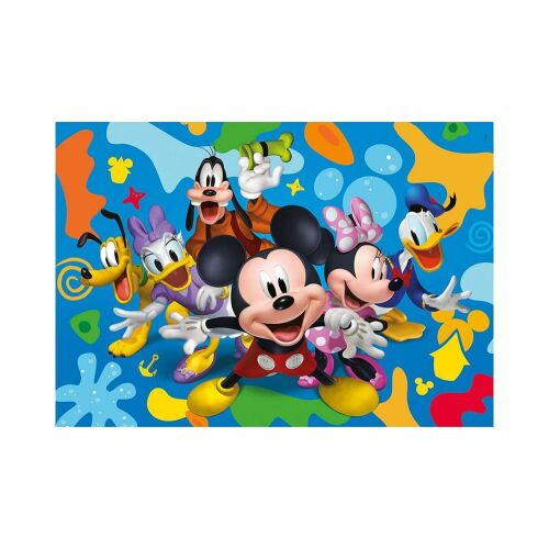 Clementoni Mickey egér Supercolor 104 darabos puzzle Mickey-vel és barátaival