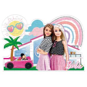 Clementoni Barbie Nyaraló 104 darabos formavágott kirakó - Clementoni Puzzle