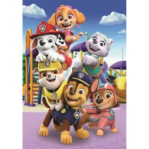 Paw Patrol Charaktere auf Clementoni Supercolor Puzzle - Clementoni Puzzle
