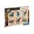 Puzzle Super Color Jurassic World 104 piese Clementoni, cu dinozauri precum Triceratops, Mosasaurus, Blue, Carnotaurus, T-Rex și Stegosaurus