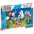 Sonic the Hedgehog 104-teiliges Super Color Puzzle von Clementoni mit Sonic, Tails und Amy Rose