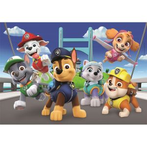 Puzzle Clementoni Paw Patrol de 180 de piese cu Chase, Marshall, Skye și echipa - Clementoni Puzzle