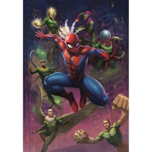 Puzzle Clementoni Spider-Man 1000 piese finalizat - Clementoni Puzzle