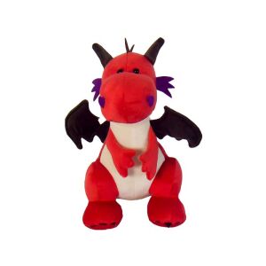 Czerwony Pluszowy Smok Zabawka 30cm - Nonbrand Plusz