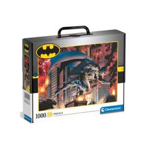 Batman 1000db-os puzzle bőrönd tárolódobozban - Clementoni 85108501 "batman"  Puzzle