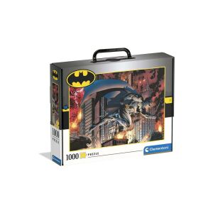 Batman 1000pcs puzzle valiza în cutie de depozitare - Clementoni 138154715 - Clementoni Puzzle