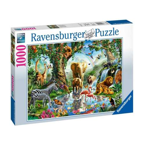 Ravensburger: Puzzle 1000 elementów - Przygoda w dżungli