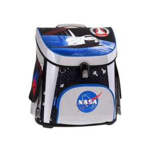 Ars Una NASA-1 Kompakt Schulrucksack mit magnetischem Verschluss, grau, blau, schwarz, Space-Shuttle-Design - Ars Una