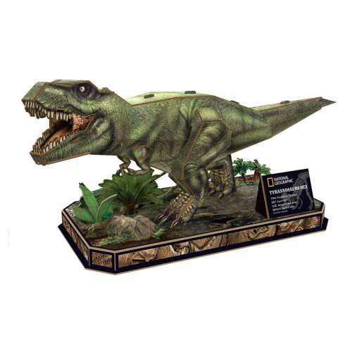 Zostavený 3D puzzle Tyrannosaurus Rex National Geographic