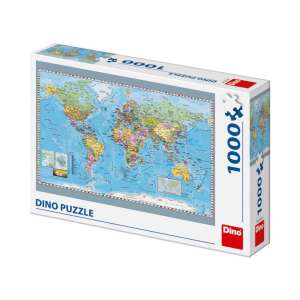 Politikai világtérkép 1000 darabos puzzle 85015670 Puzzle - Sport - Felfedezés