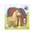 Horse and foal puzzle piece from Dino Baby 2+ Puzzle Set