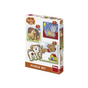 Babypuzzle 3-5 db 56455006 Puzzle - Állatok