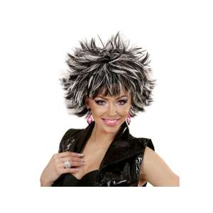 Steamy női paróka, fekete-fehér 56455186 - Modă și îmbrăcăminte