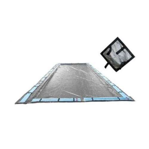 Silverado Téli Medence Takaró 14,0 x 7,0m, ezüst és fekete - Medence takaró