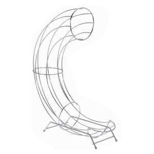 Excellent Houseware Miska na owoce cytrusowe, stal chromowana, 33x11x44 cm, srebrna - Przechowywanie żywności