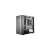 Cooler Master MasterBox NR400 Micro ATX computer case, black, side view
