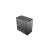 Cooler Master MasterBox NR400 Micro ATX computer case, black, angled view