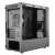 Cooler Master MasterBox NR400 Micro ATX computer case, black, rear view