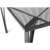 Close-up of the Fieldmann FDZN 5320 metal garden table tabletop edge