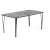 Fieldmann FDZN 5320 metal garden table, angled view