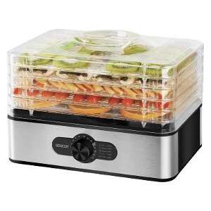 Sencor SFD 950SS Food Dehydrator with fruit and vegetables drying on the trays - Dehydrator