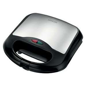 Grill panini Sencor SSM 4420SS, negru și argintiu, închis - Sencor Sandwich-maker