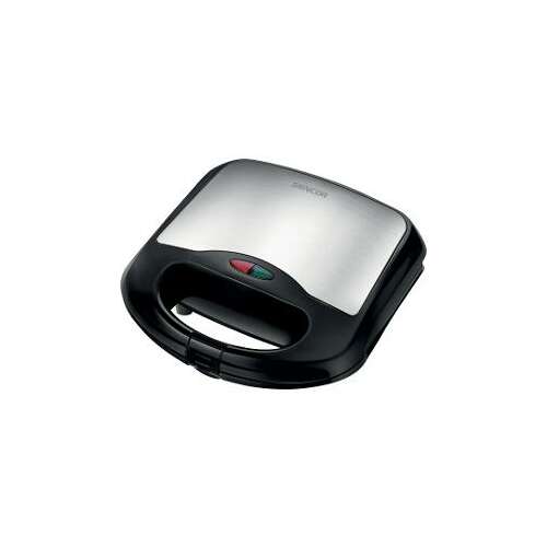 Grill panini Sencor SSM 4420SS, negru și argintiu, închis