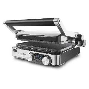 Philco PHGR 7000 F Kontakt grill, fekete és ezüst színben, ferde nézetből - Philco