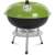 Въглен грил Fieldmann FZG 1102G, зелен и черен, с капак и хромиран грил