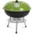 Въглен грил Fieldmann FZG 1102G, зелен и черен, с капак и хромиран грил