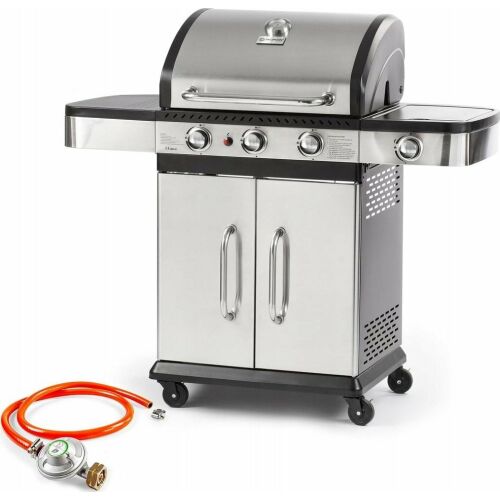 Fieldmann FZG 3011 Nerezový plynový gril so skrinkou a regulátorom