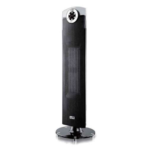 Radiator ceramic Sencor SFH 9014, negru, vedere din unghi