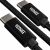 Yenkee YCU C102 BK USB-C - USB-C 2.0 kábel, 2m, fekete