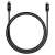 Yenkee YCU C101 BK USB C - USB C kábel, fekete, 1 méter, teljes hosszúságban