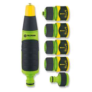 Set prskalica Fieldmann FZH 9008, 3/4 inča, podesivom mlaznicom, zalijevanje vrta, priključak za crijevo - Glava raspršivača