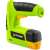 Fieldmann FDN 3025-A cordless staple gun, green, black, yellow, close-up