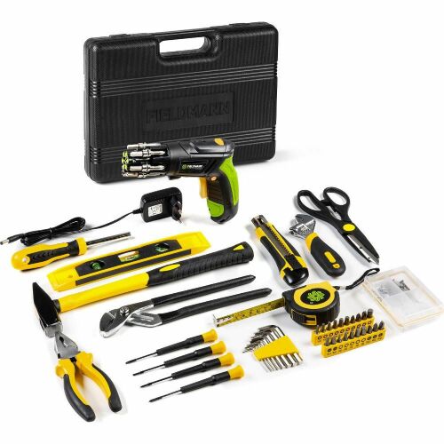 Fieldmann FDG 5018-108AR Szerszámkészlet Akkus Csavarhúzóval 168955586 - Építkezés és felújítás