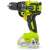 Side view of the Fieldmann FDUV 70215-0 20V cordless drill driver with battery