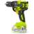 Side view of the Fieldmann FDUV 70215-0 20V cordless drill driver with battery