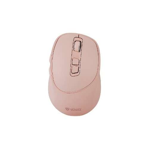 Yenkee YMS 2080PK SLIDER wireless mouse, pink, top view