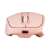 Yenkee YMS 2080PK SLIDER wireless mouse, pink, side view